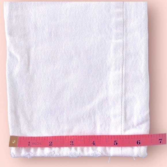 Levi’s 501 Distressed Jeans Womens Size 30 Original White - Picture 7 of 10